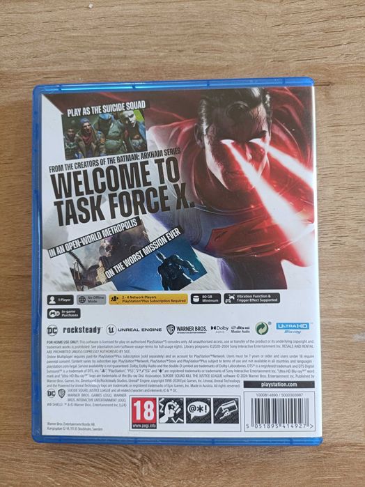 Jogo "Suicide Squade" para PS5