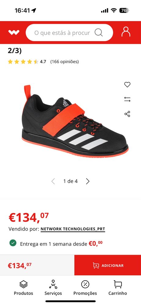 Adidas Power lift como novos