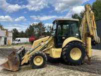 koparko ładowarka New Holland LB-85 2800mtg Sprowadzona od rolnika