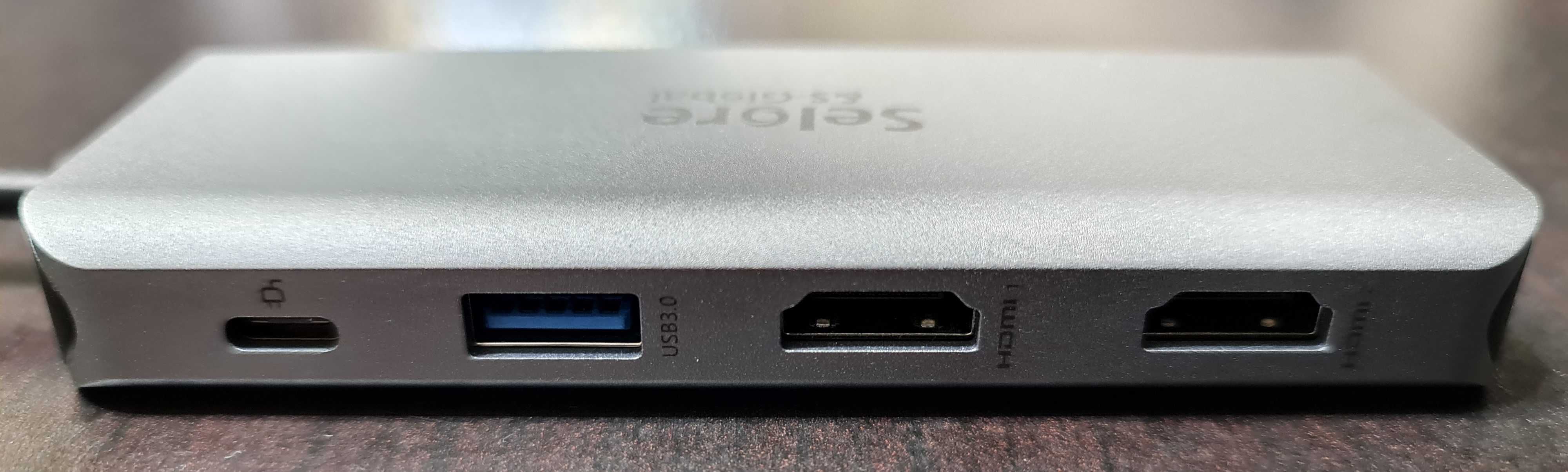 Hub Adaptador usb-c 9 em 1 da Selore & S-Global