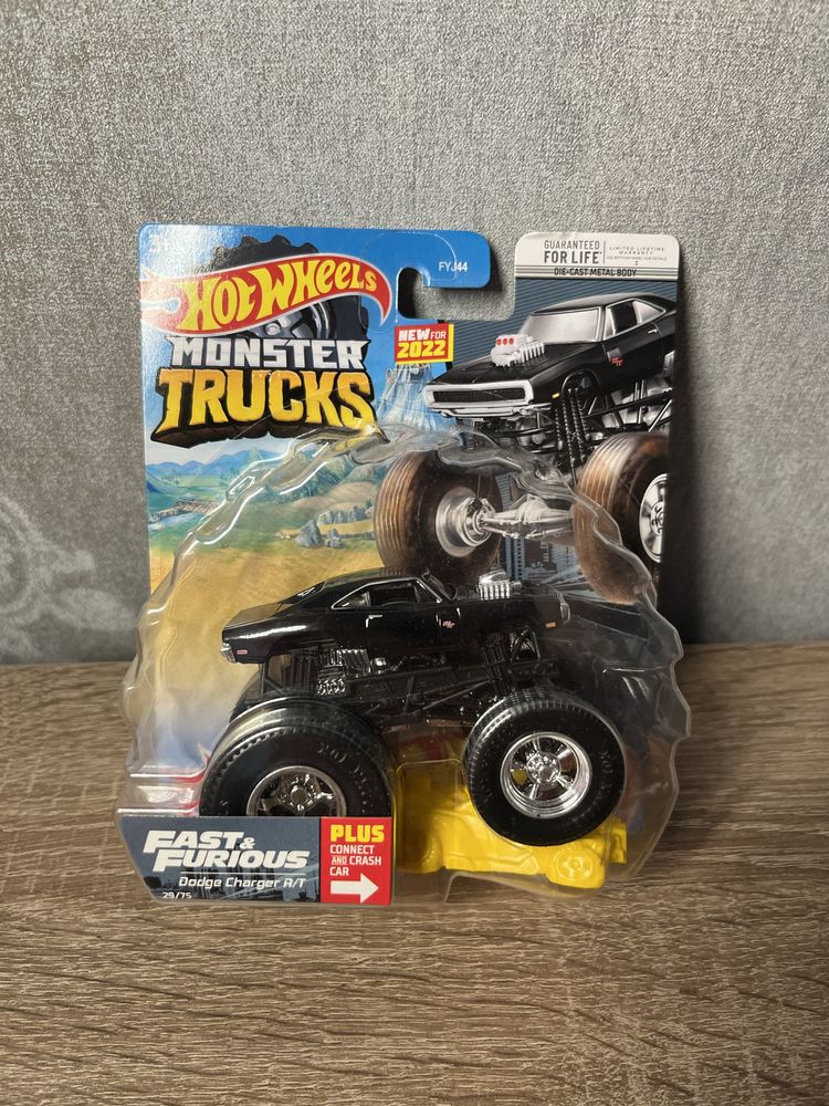 Hot Wheels Monster Trucks Fast&Furious Dodge Charger R/T