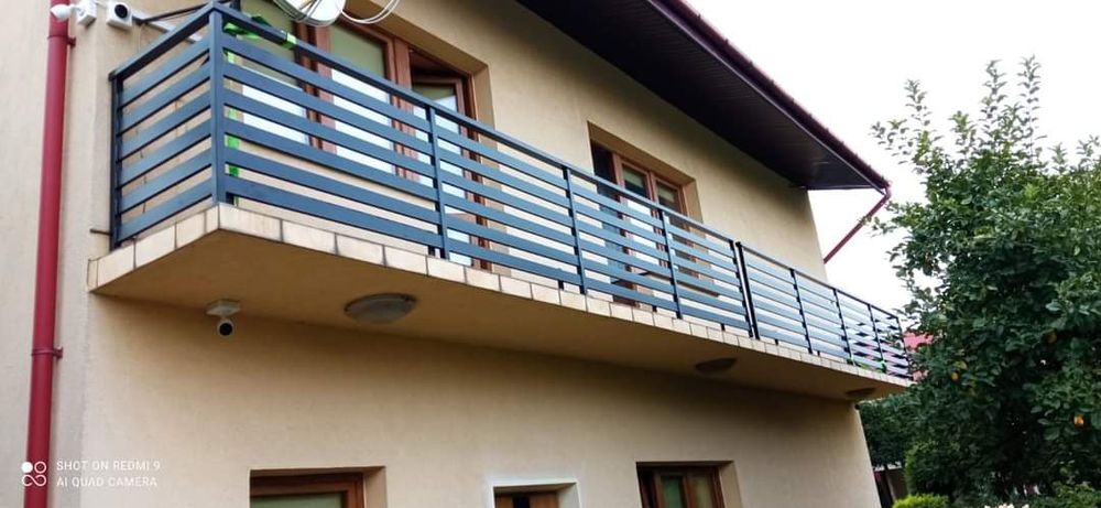 Balustrady balkonowe,francuskie, barierki schodowe