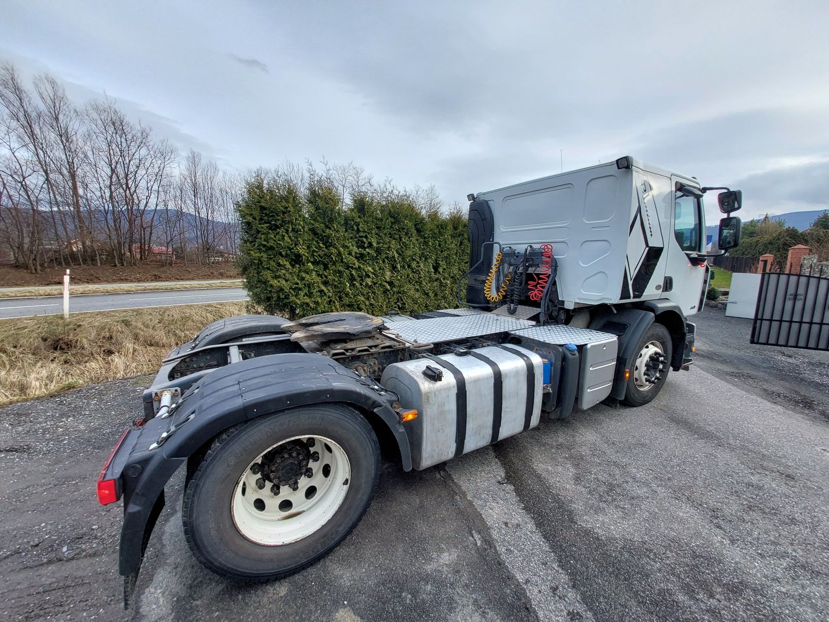 Ciągnik Renault Premium DXI450 hydraulika Lohr autotransporter