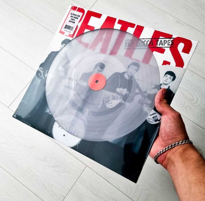 1LP платівка The Beatles The Decca Tapes. Прозора!