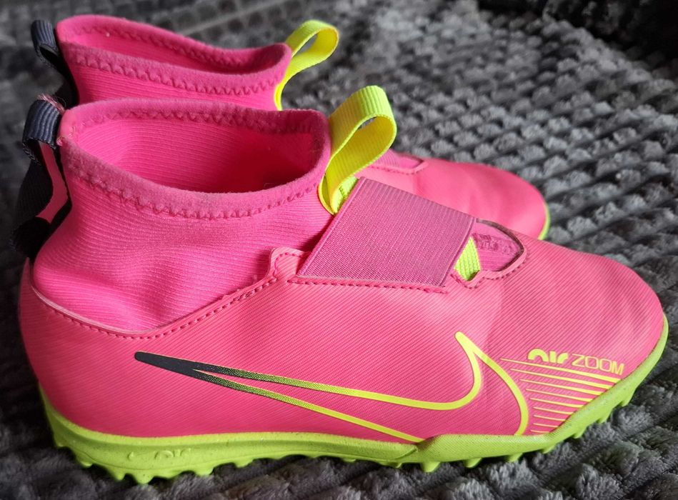 NIKE AIR ZOOM idealne PINK halówki turfy r.33