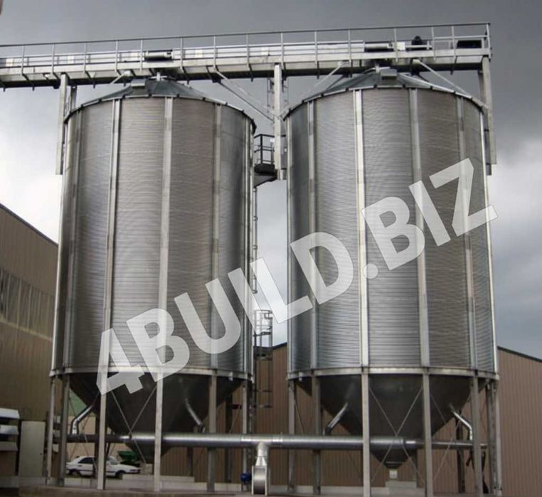 Кормовий силос, силос для корму, Силосний бункер для кормів
