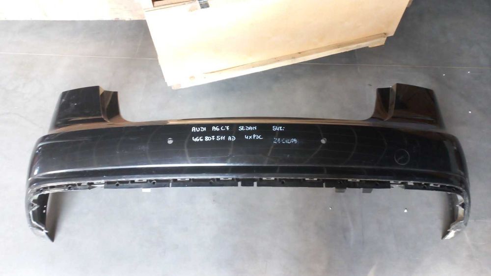 Задній бампер Audi A6 C7 4G S line седан 11-18 4G5807511AD Ауді А6 Ц7