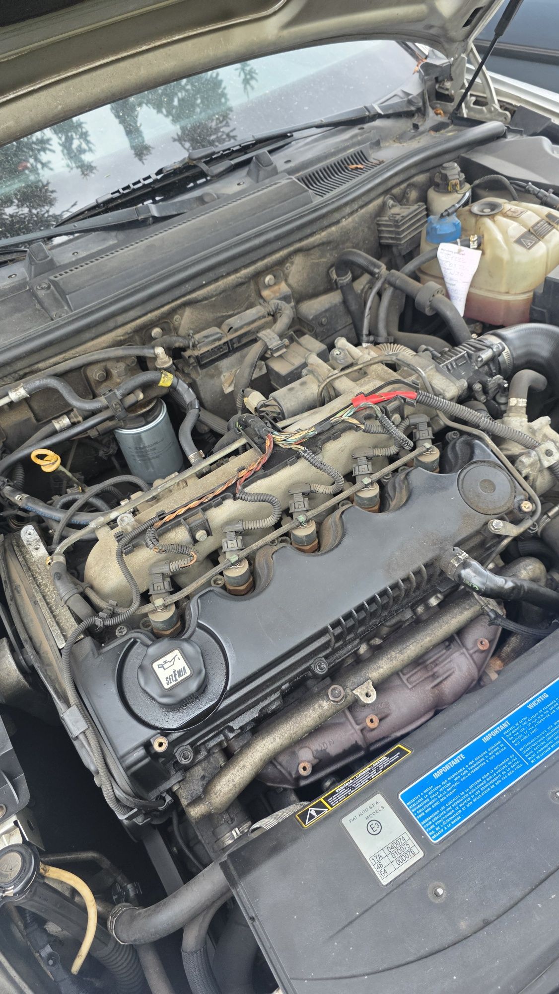 Silnik 2.4 Jtd 150km Alfa Romeo 166 . Części. Osprzęt. 2005r