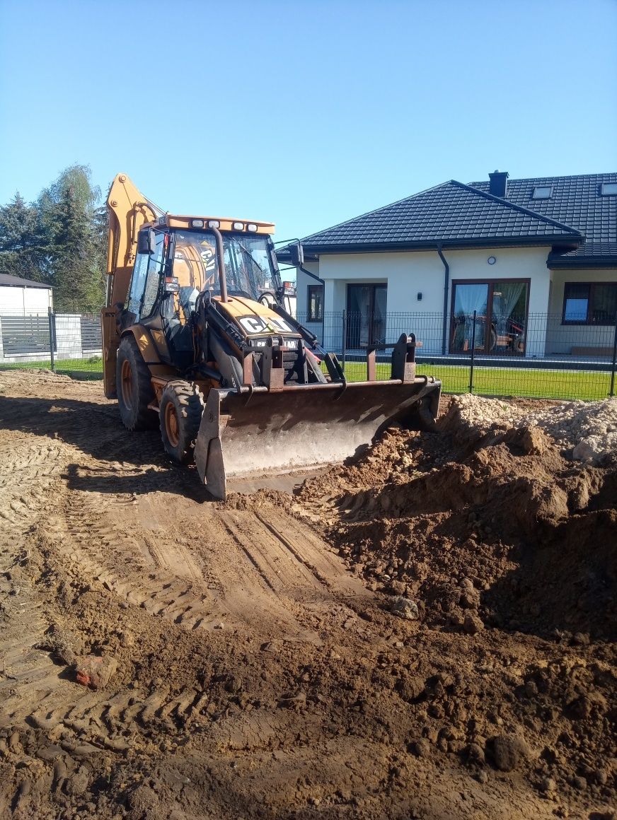 Usługi Koparko Ładowarką,  Wykopy,,  Transport