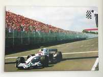 Obraz na ścianę 100x70 cm Robert Kubica Kanada - zwycięstwo Polaka F1