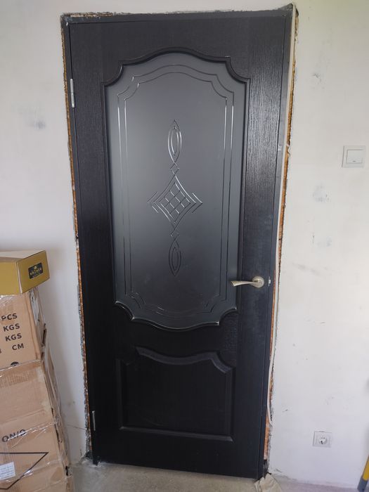 2 Дверей міжкімнатних Новий Стиль Венге/Вензель (з коробками)