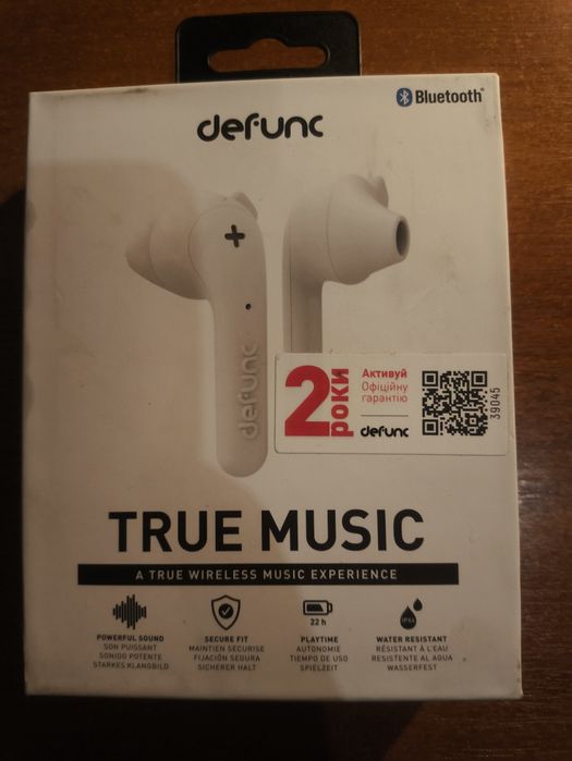 Наушники defunc true music