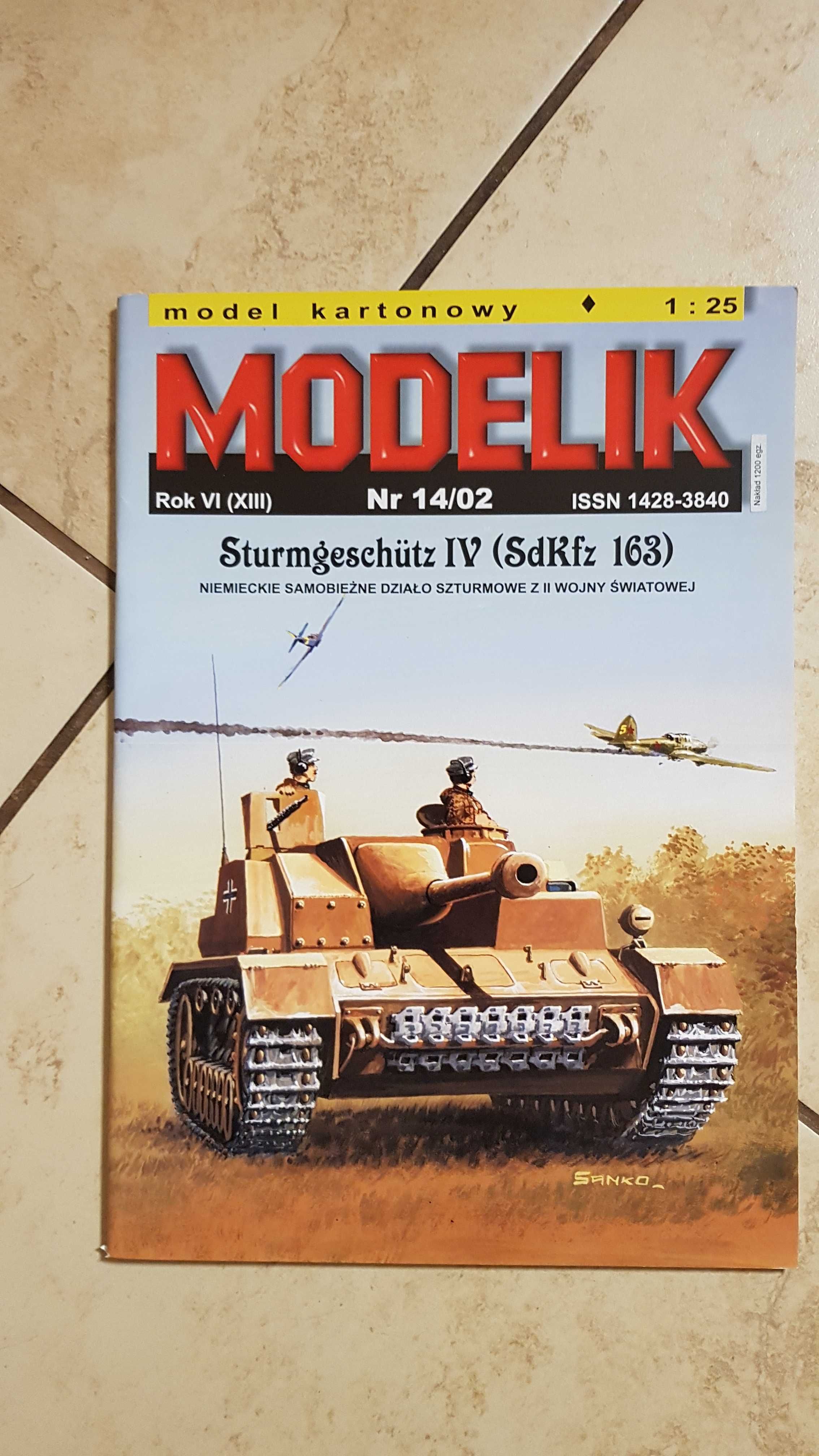 Modelik 14/02 Sturmgeschutz IV SDKfz 163