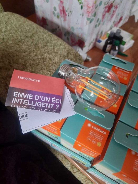 Лампочки Ledvance. Smart + Bluetooth управління. Упаковка 6шт.