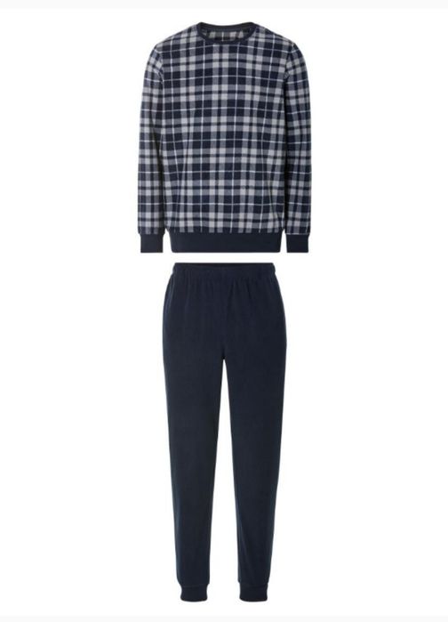 M-L-XL Тепла флісова чоловіча піжама, livergy.