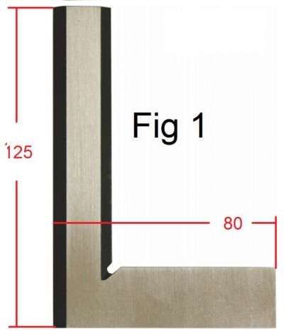 Régua e Esquadro de fio, manómetros e comparador entre outros.