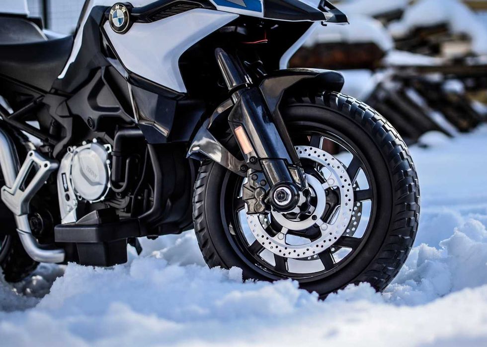 Motocykl POLICYJNY BMW Cross Elektryczny Auto AKUMULATOR Skuter DZIECI