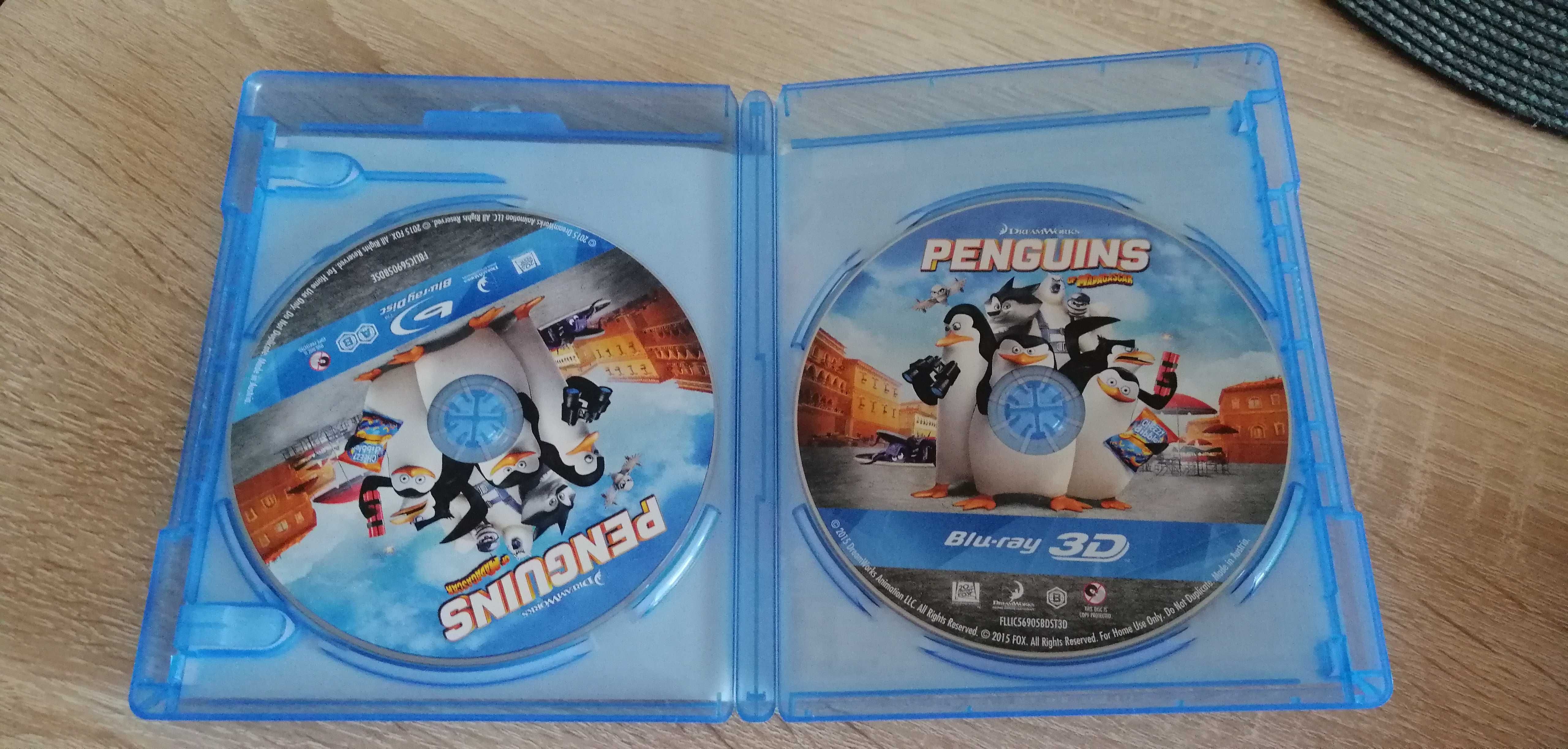 Pingwiny z Madagaskaru BLU-RAY 3D