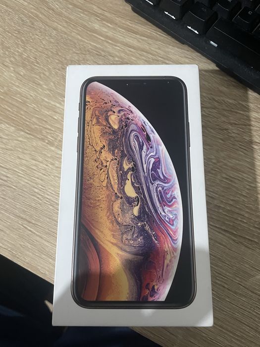 Iphone xs dourado com 64gb 77% bateria