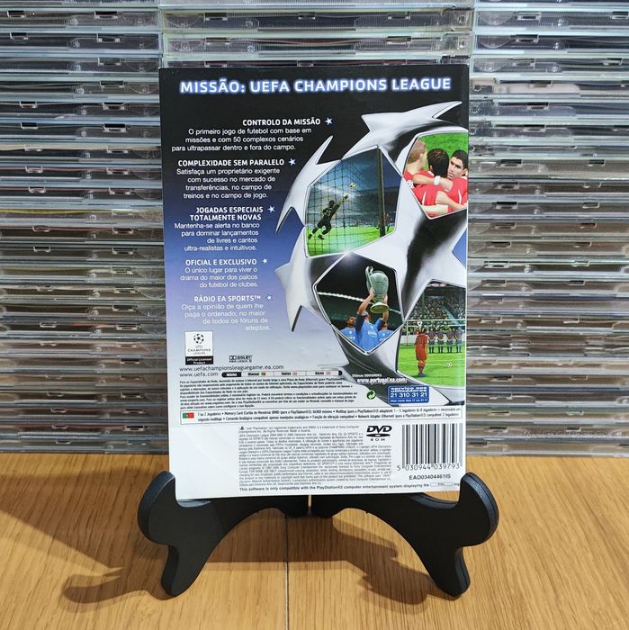 UEFA Champions League Capa Original PS2