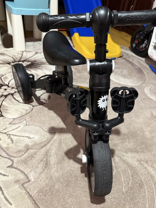 Біговел велосипед 3 в 1 Kidwell PICO black