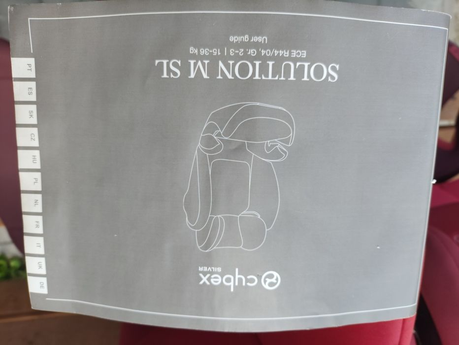 Fotelik cybex solutions m sl