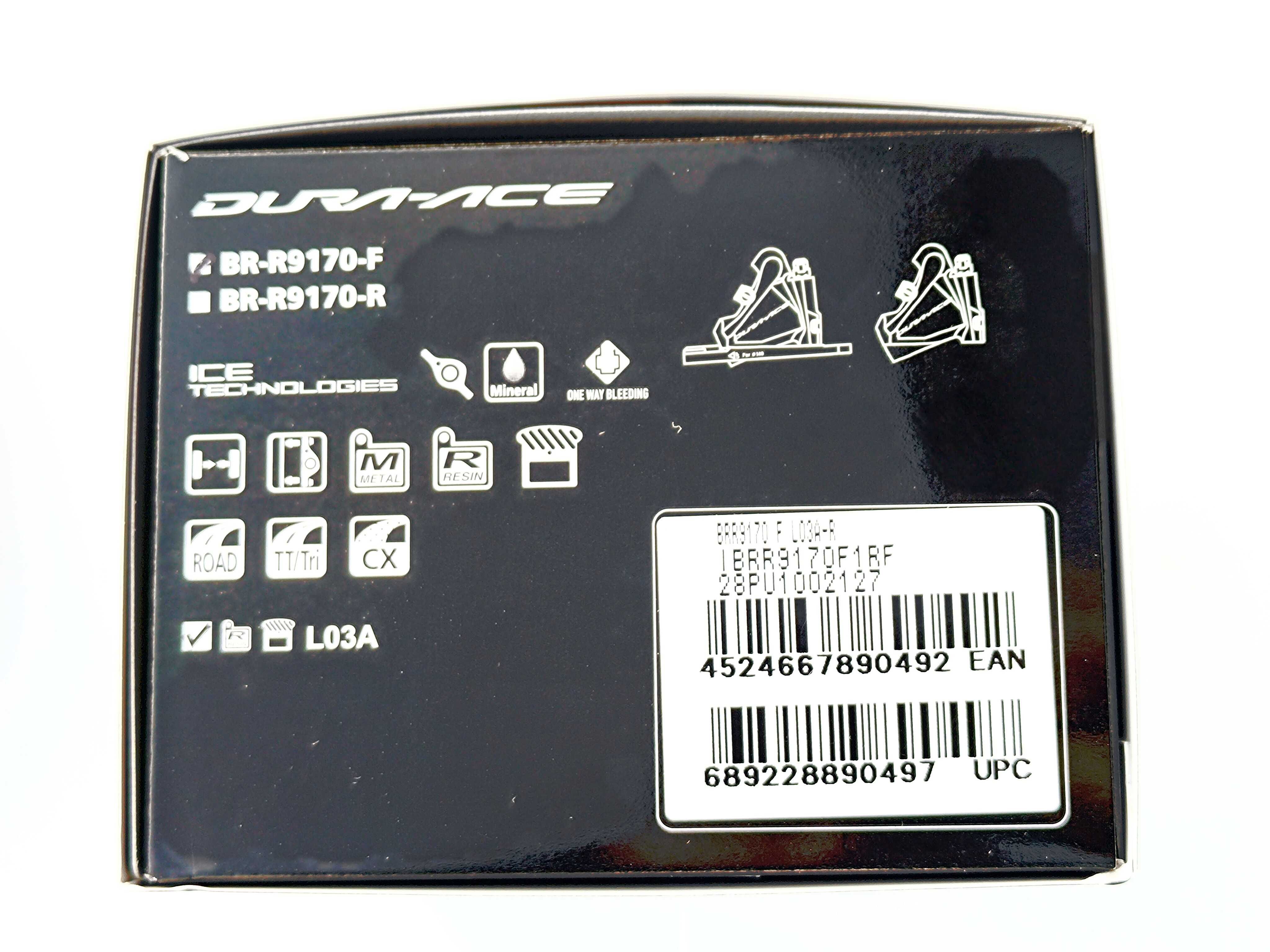 Hamulce, zaciski Shimano Dura-Ace BR-R9170, L03A, nowe (755)