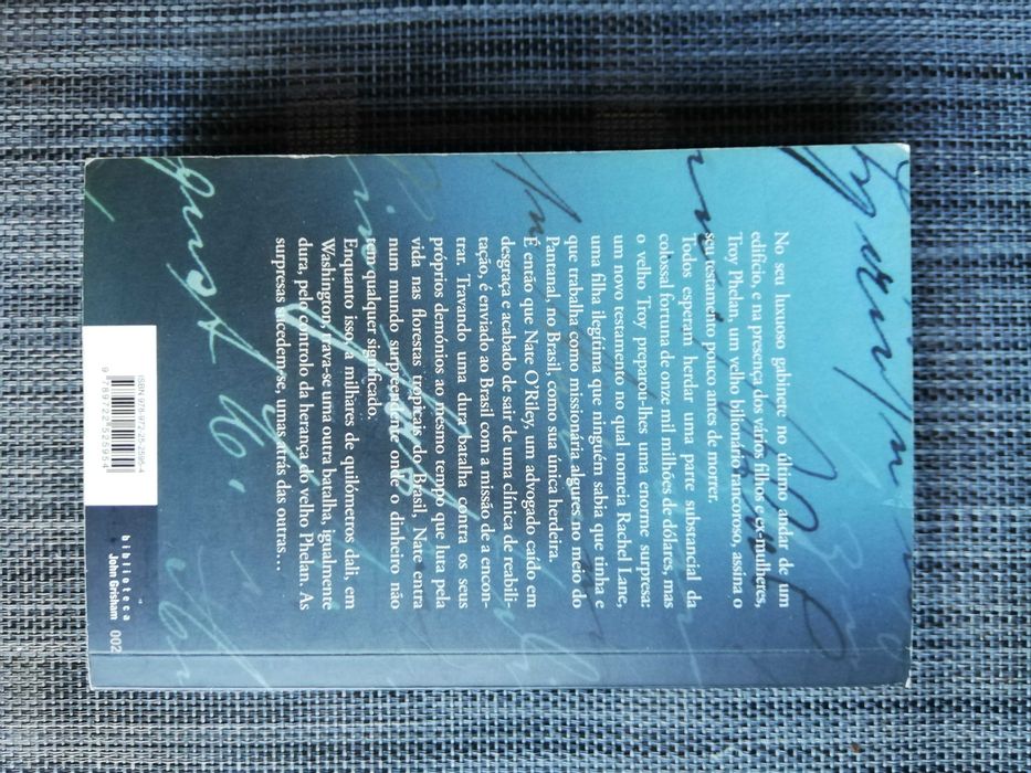 O Testamento - John Grisham (portes grátis)