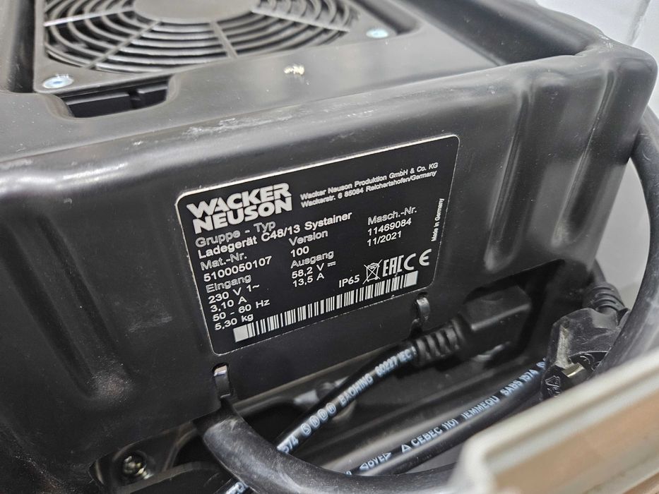 Skrzynka Ładująca C48/13 Systainer Do Baterii BP Wacker Neuson