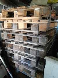 Palety drewniane 120x80 po materiałach budowlanych 16szt