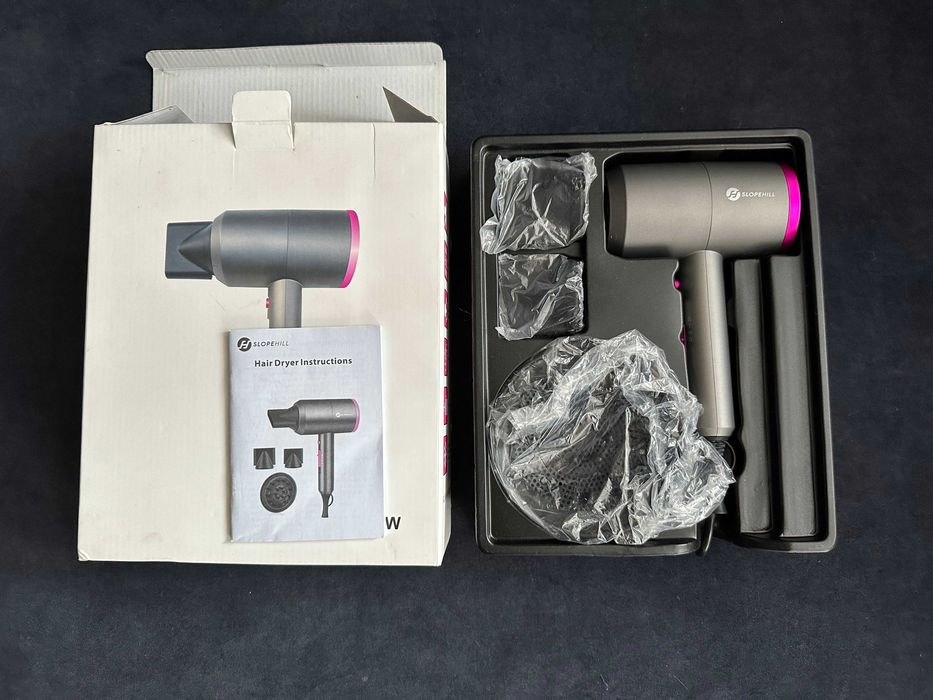 Професійний іонний фен Slopehill, потужний фен потужністю 1800 Вт