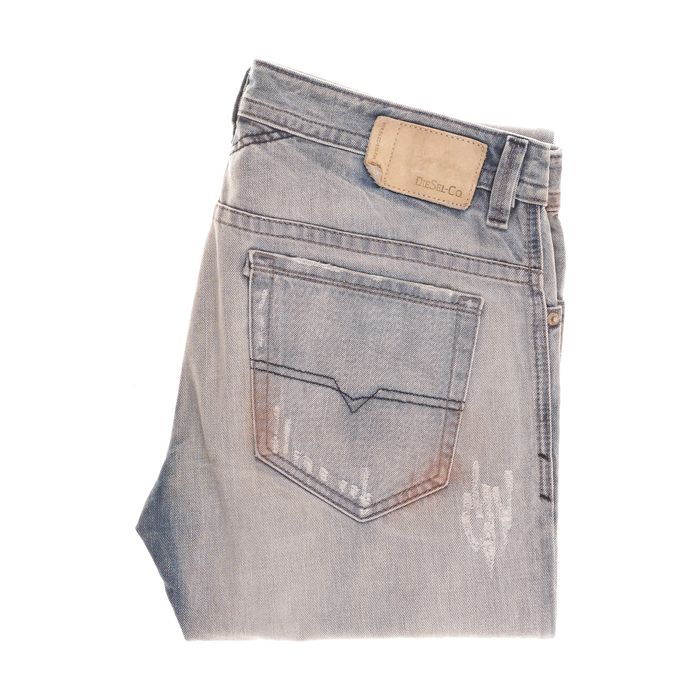Spodnie Diesel Thavar 0827W Slim Skinny W32 L32 Męskie Jeans Faded