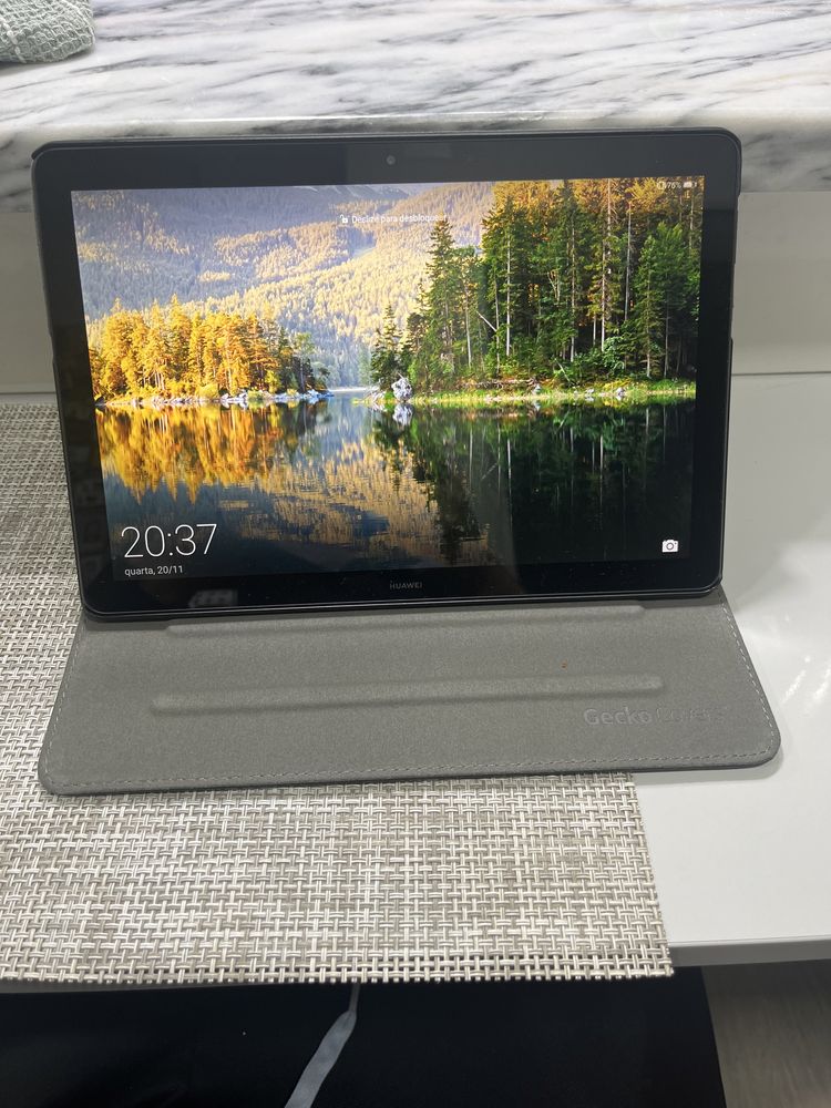 Tablet Huawei 10,1 polegadas com capa