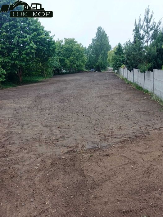 Roboty ziemne, wywrotki, koparki, kruszywa