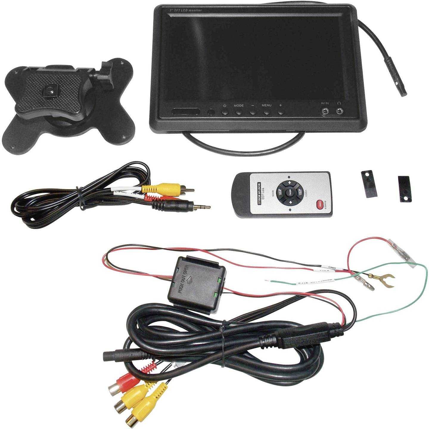 Monitor samochodowy TFT Renkforce T-701B ,(7"),PAL/NTSC,12V,nowy