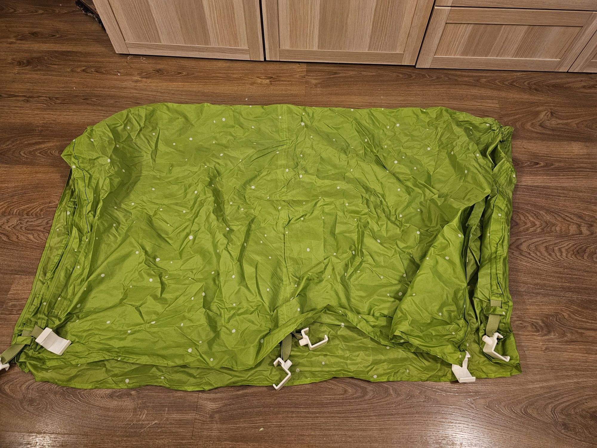 Baldahim namiot łóżko piętrowe Kura Ikea