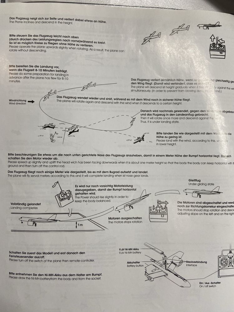 Avião RC Novo ,em Foam numca posto a voar
