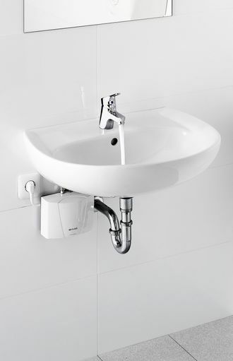 Електричний поточний водонагрівач clage mbh 6 (5,7) kw