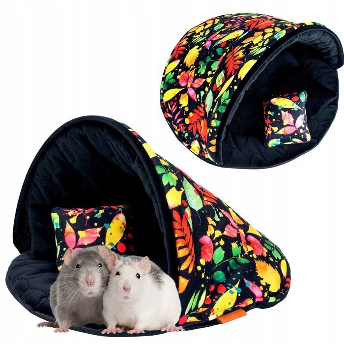 domek legowisko duże posłanie muszla dla gryzonia królika świnki 30x18