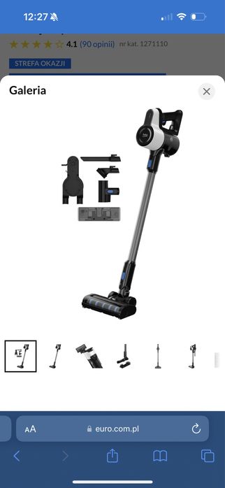 Odkurzacz pionowy Beko z funkcją mopowania – mało używany, super stan