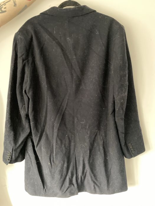 Пальто темно синє бу