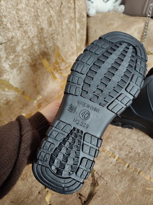 Buty deszczowe/KALOSZE - jednokolorowe, antypoślizgowe Buty deszczowe