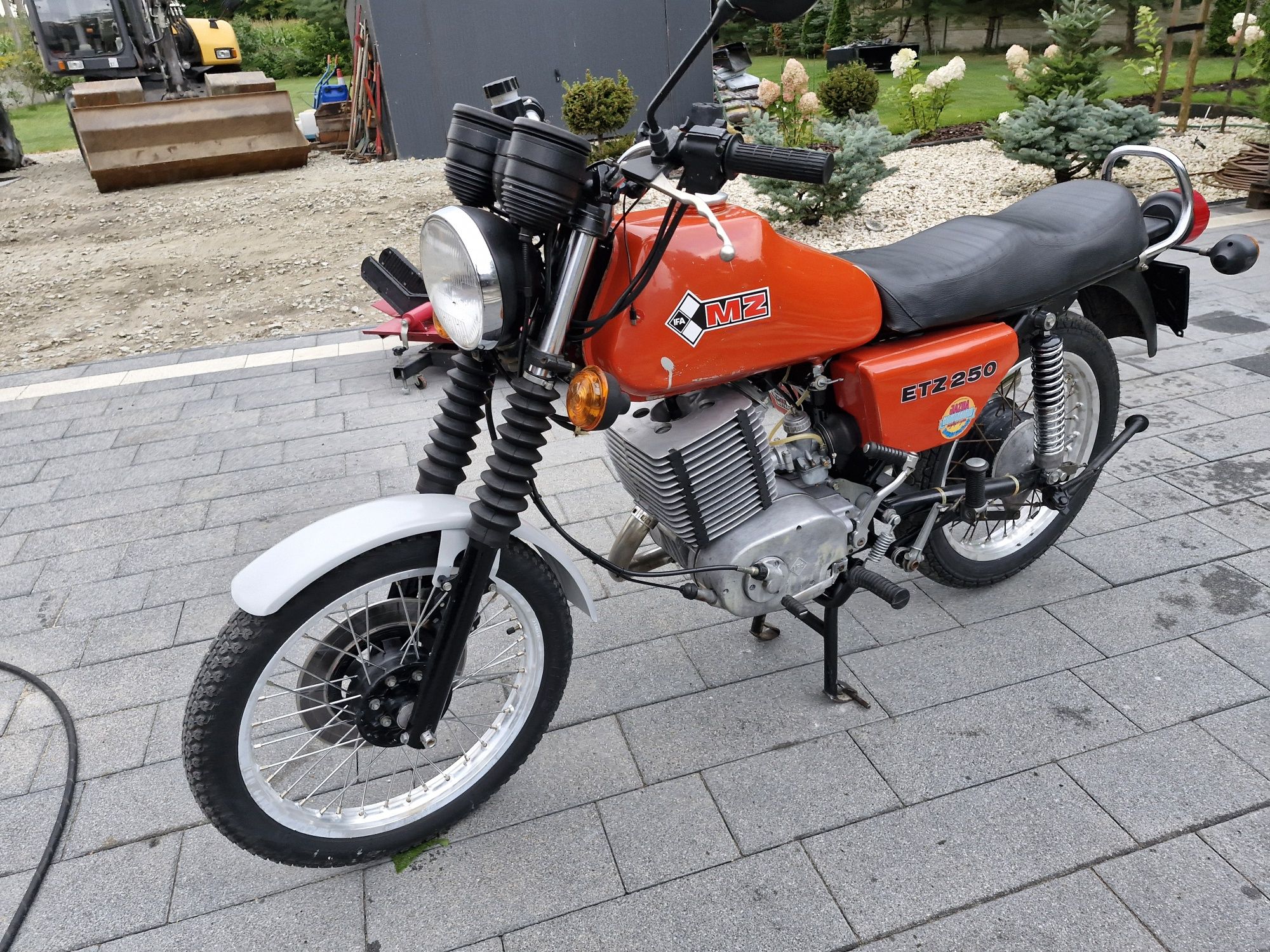 MZ ETZ 250 Zarejstrowana zamiana