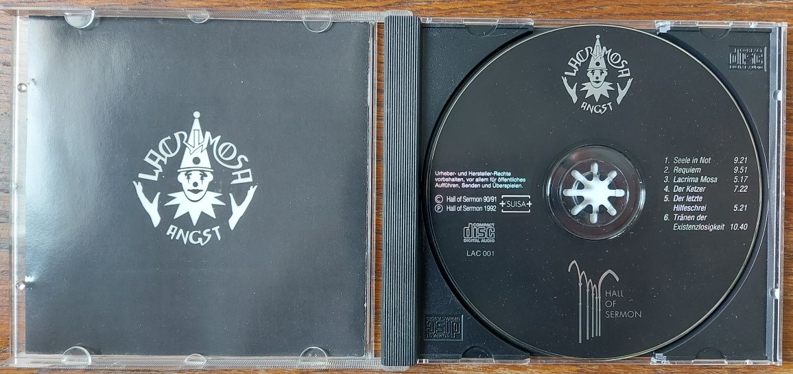 Lacrimosa - Angst CD