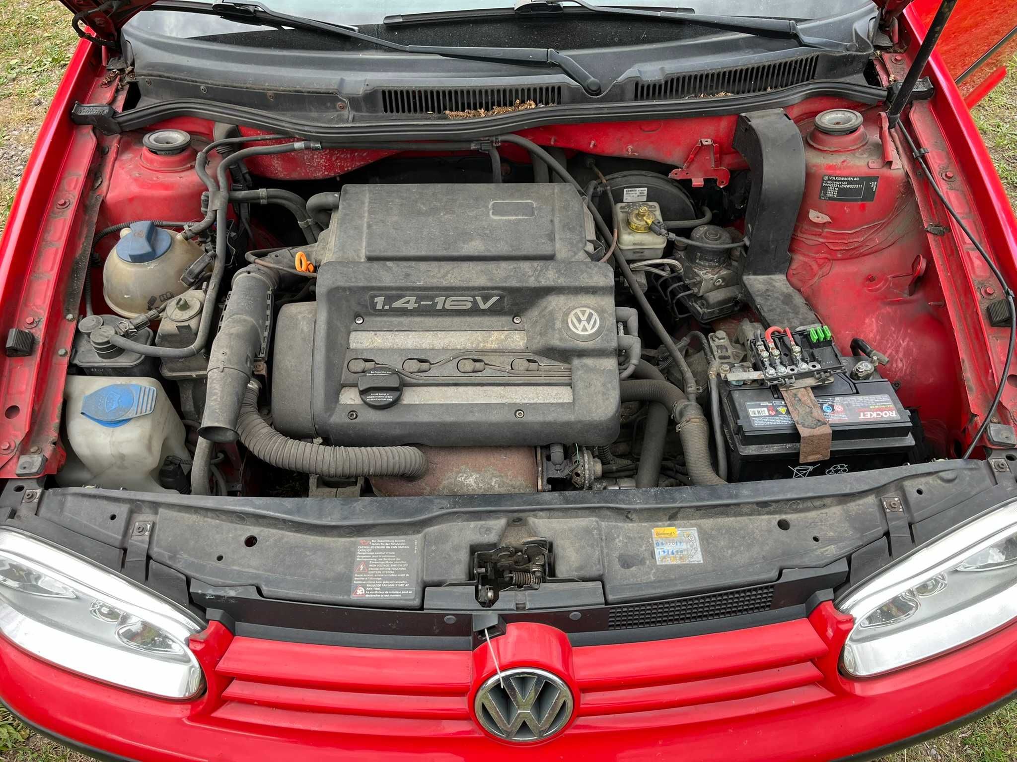 silnik vw golf iv 4 bora 1.4 16v 249925 km akq z niemiec