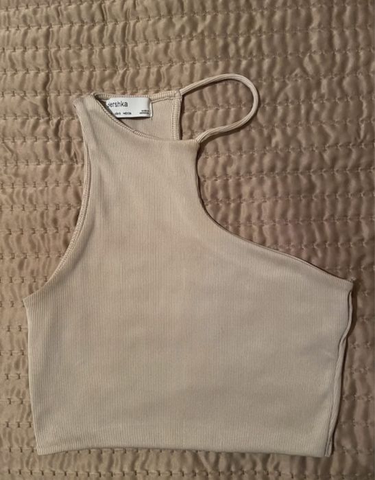 Top Bershka bege