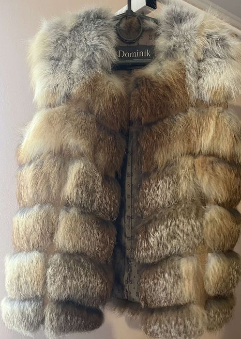 Безрукавка з лисиця