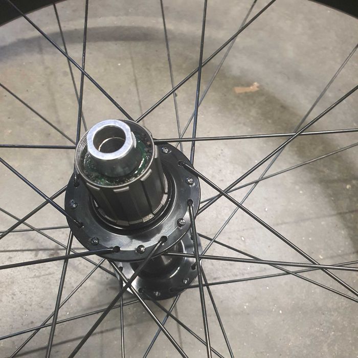 Koło tył do roweru fat bike 26 cali Xlc evo kol2