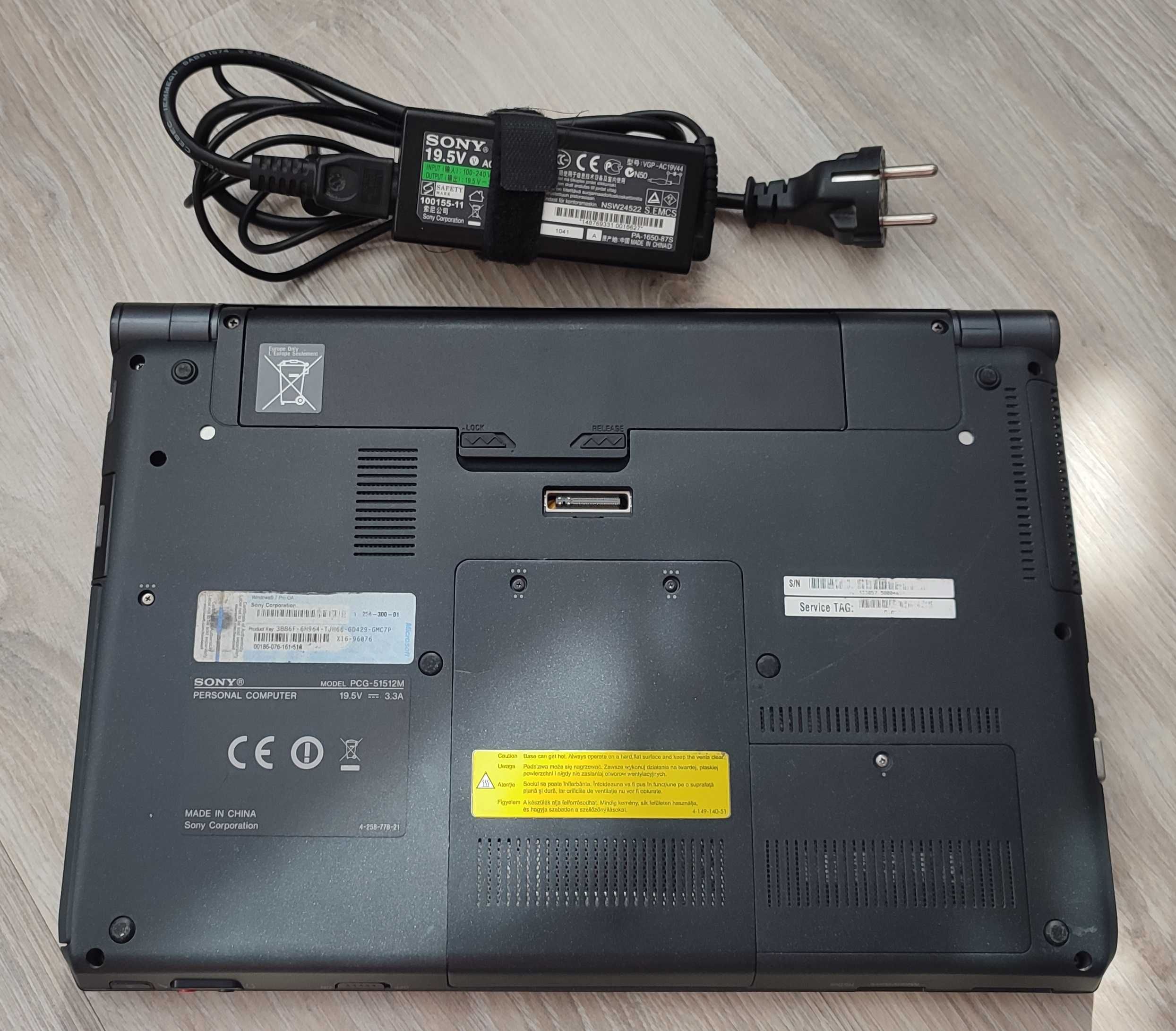 SONY VAIO VCPS13L9E 13,3” Intel® Core i3 2.4GHz 8GB 256GB SSD Win10