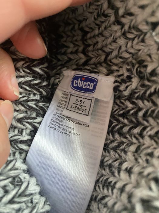 Шапка шарф комплект chicco міратон об.48-51,об.50-54